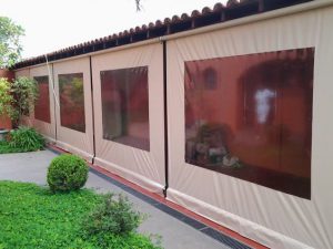 cortinas para terrazas de pvc