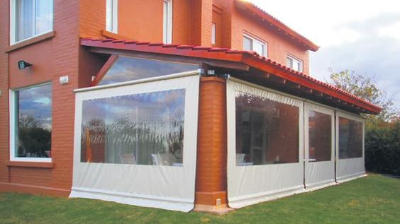 cortinas para terrazas de pvc